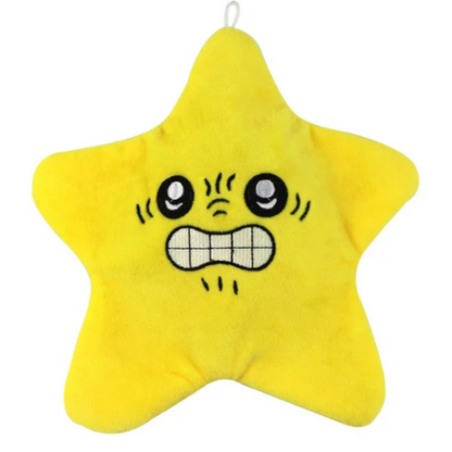 Angry Star Anti-Stress Plush Keychain 22cm