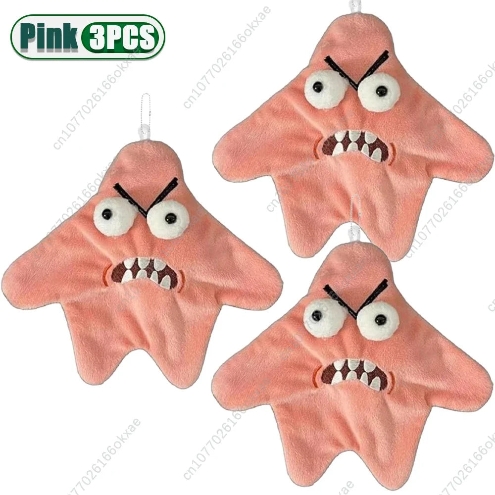 1-20 Angry Starfish Pendant Dancing Bag-22cm