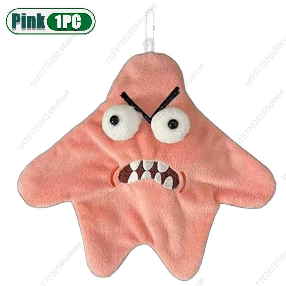 1-20 Angry Starfish Pendant Dancing Bag-22cm