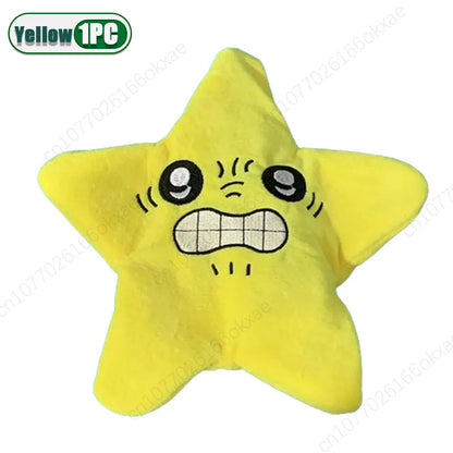 1-20P Angry Star Anti-Stress Plush Keychain Charm USB Rechargeable -22cm