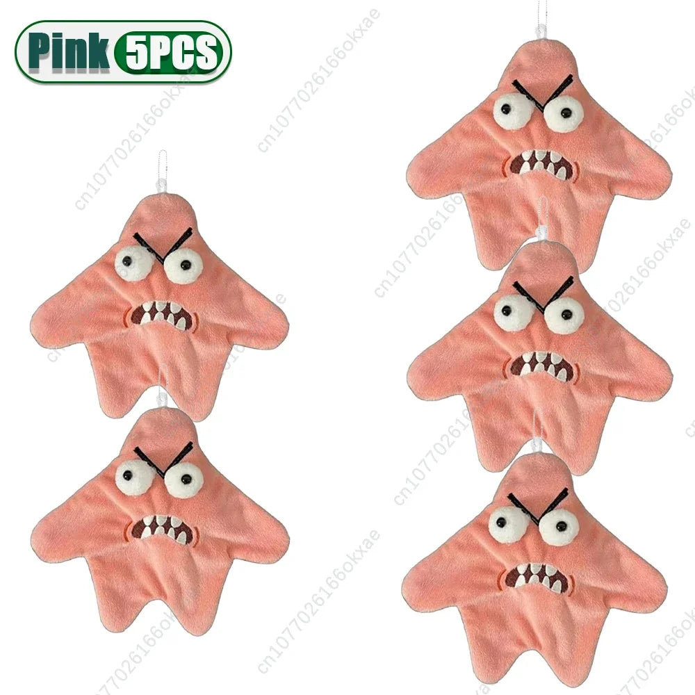 1-20 Angry Starfish Pendant Dancing Bag-22cm